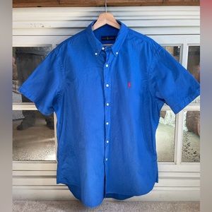 Polo Ralph Lauren Royal Blue Button Down Size XL
